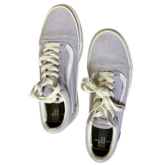 Vans Old Skool Languid Lavender Suede Sneakers Womens 7 Mens 5.5 Classic Style - Picture 10 of 16